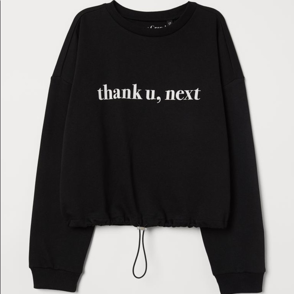 Ariana Grande Thank You Next Crop
